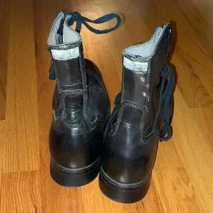 Vintage | Shoes | Vintage Panco Vietnam Black Leather Boots  display picture 3